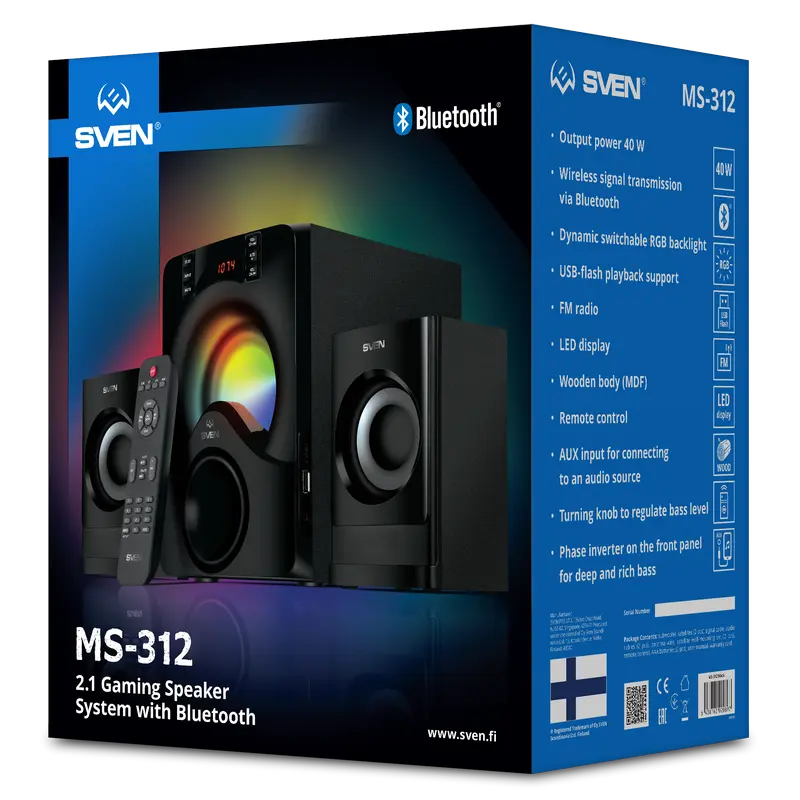 Аудиосистема SVEN MS-312 Черный