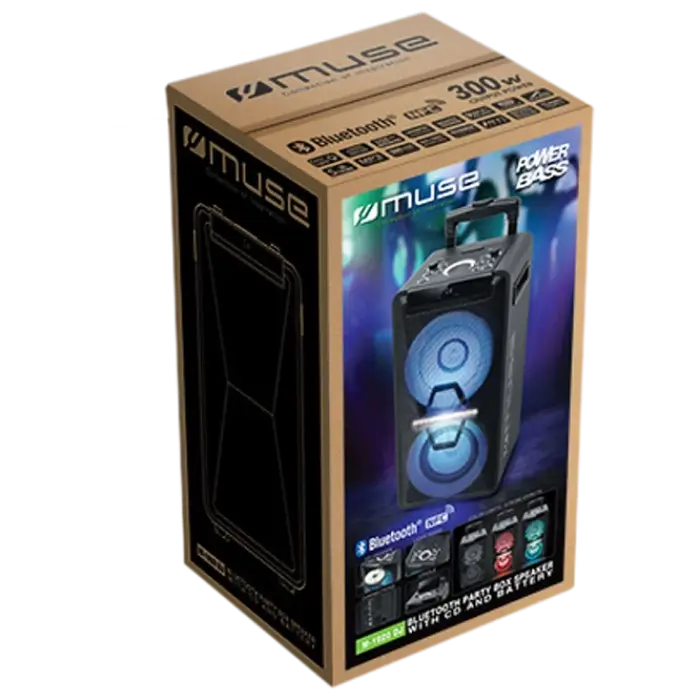 Boxă portabilă MUSE M-1920 DJ Negru