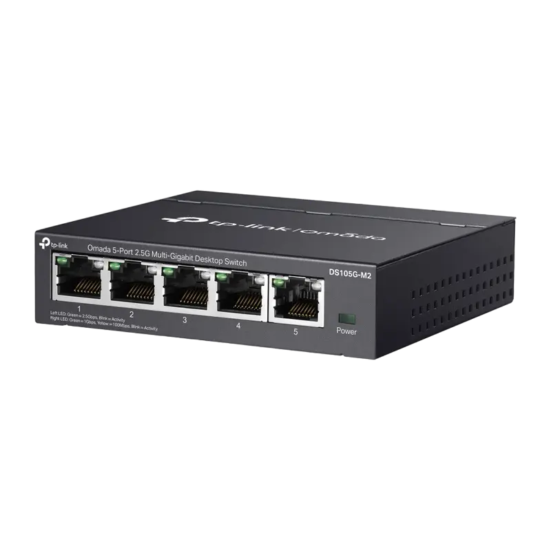 Сетевой коммутатор TP-LINK DS105G-M2 Черный