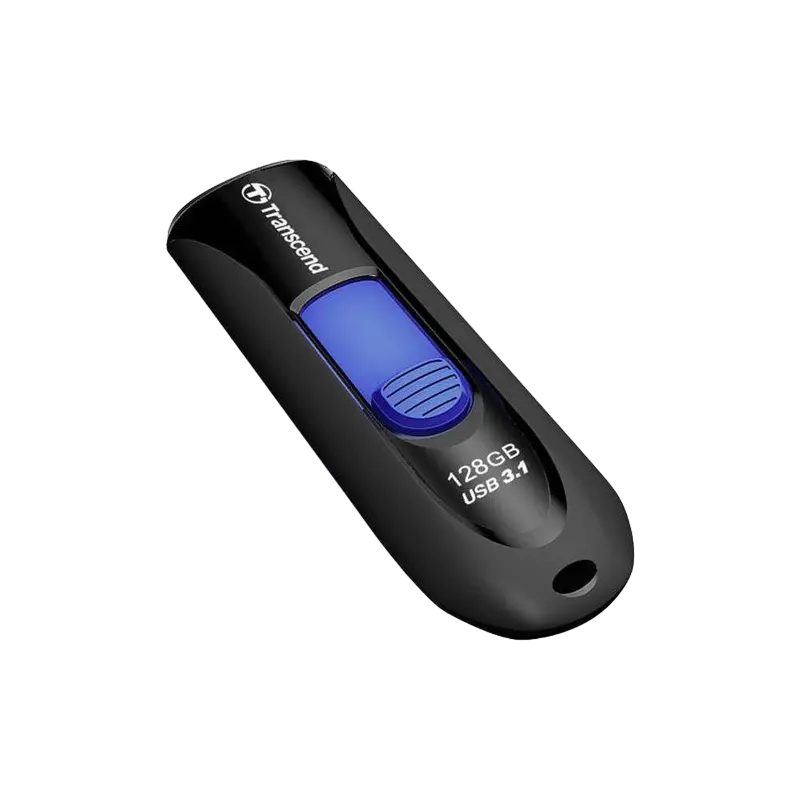 USB Flash накопитель Transcend JetFlash 790 128ГБ Черный/Синий