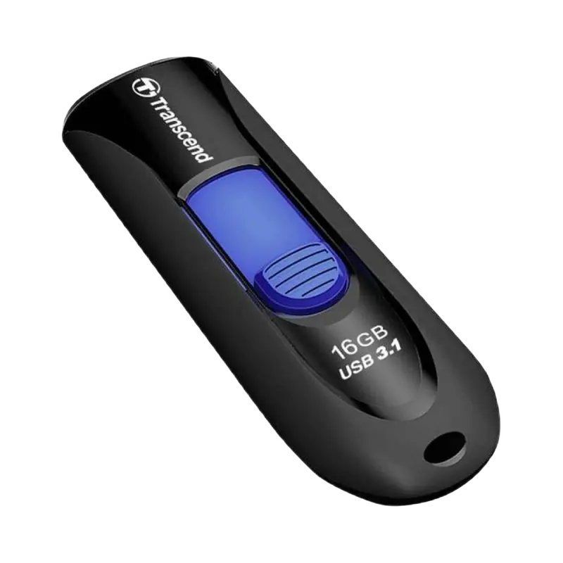 USB Flash накопитель Transcend JetFlash 790 16ГБ Чёрный