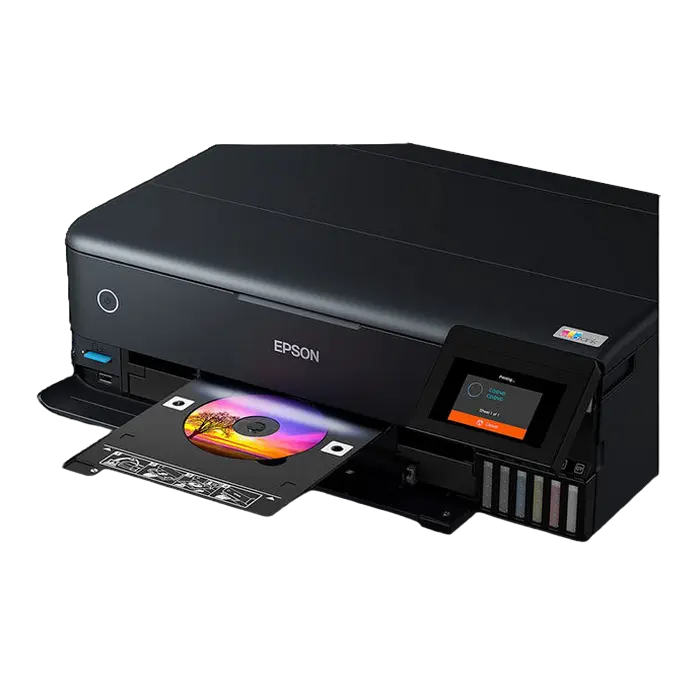 Струйный МФУ Epson L8180 Цветной A3 Черный