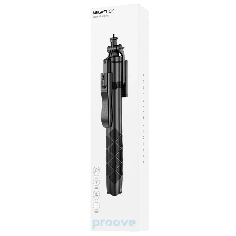 Selfie Stick Proove MegaStick Negru