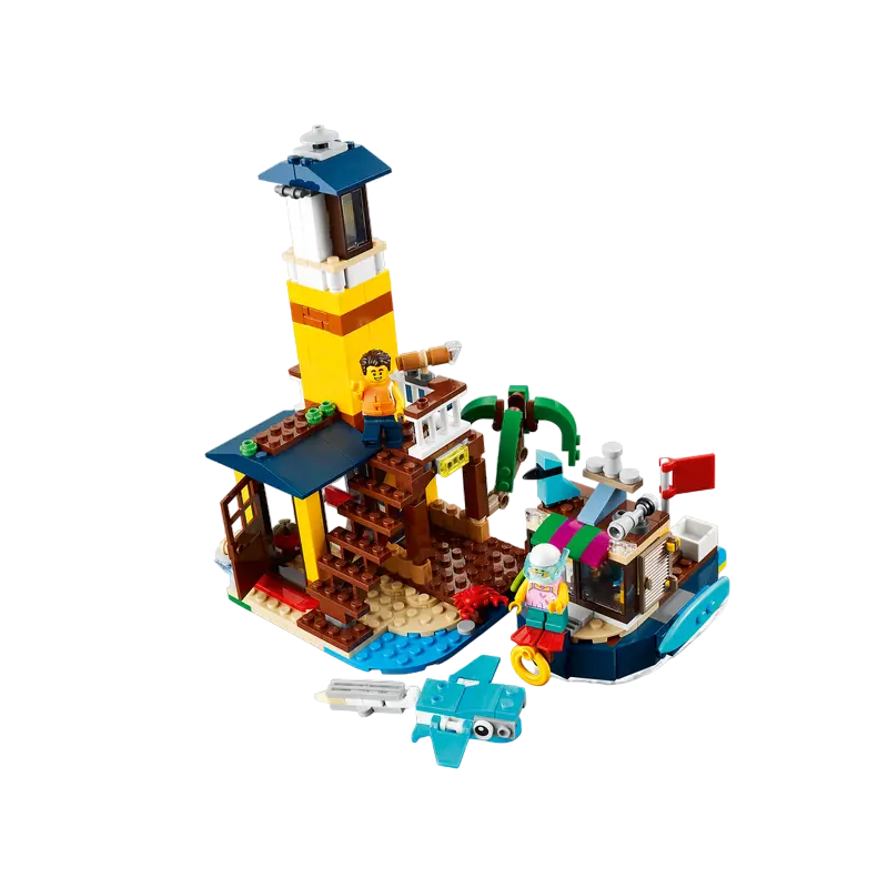 Конструктор LEGO Surfer Beach House Разноцветный
