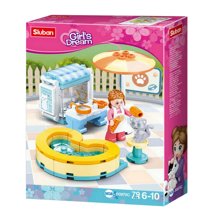 Конструктор Sluban Girls Dream - Pet Amusement Park Разноцветный