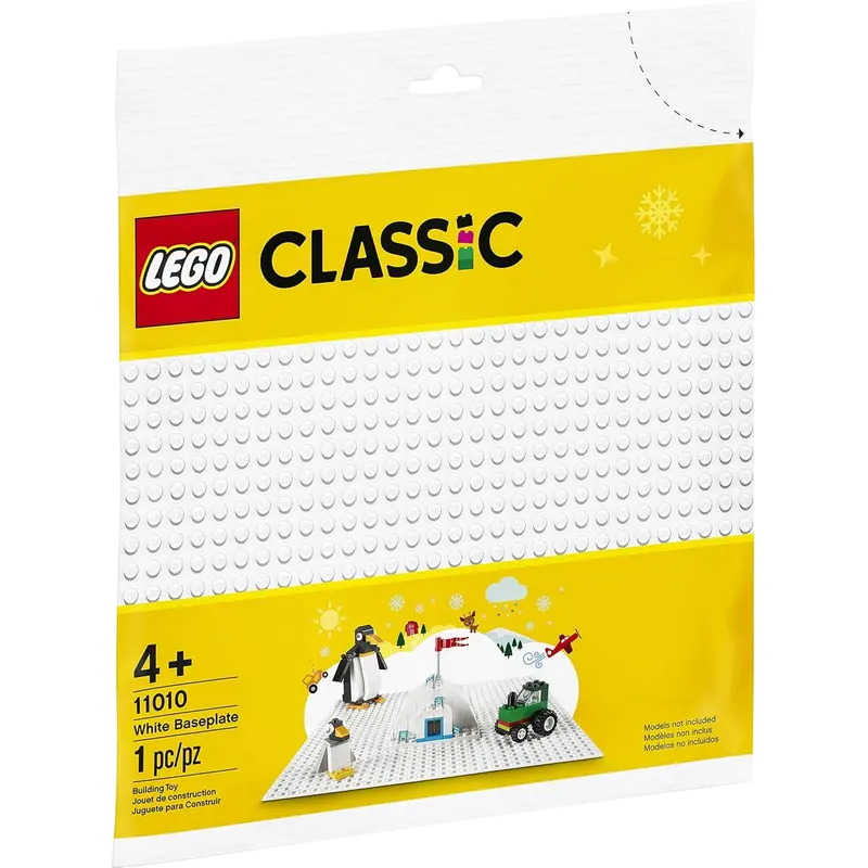 Конструктор LEGO White Baseplate Белый