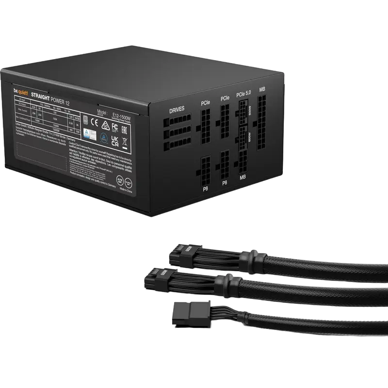 Tip Блок питания для компьютеров be quiet! STRAIGHT POWER 12 ATX Черный
