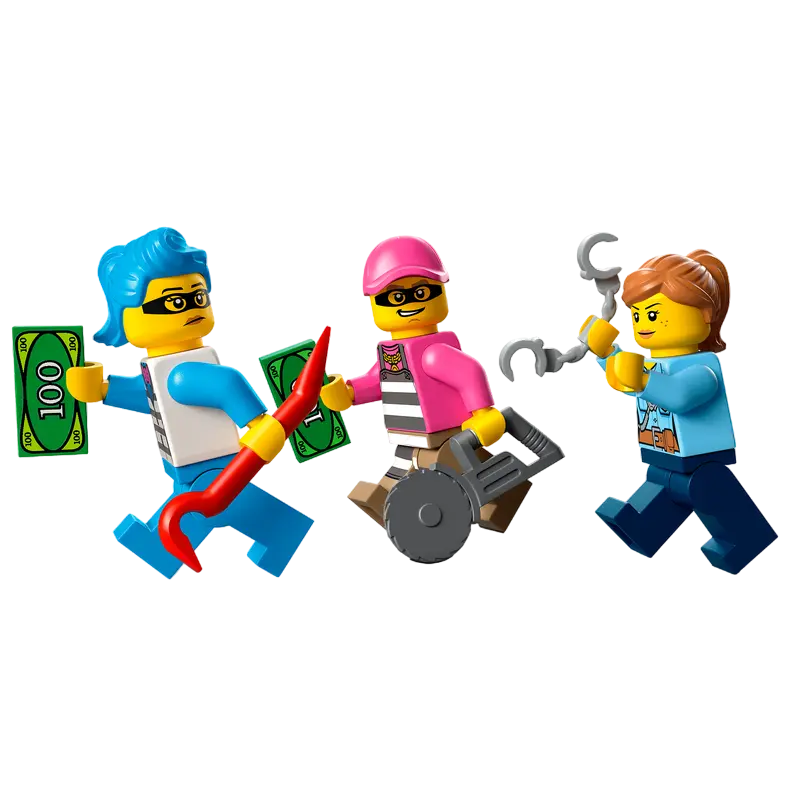 Конструктор LEGO Ice Cream Truck Police Chase Разноцветный