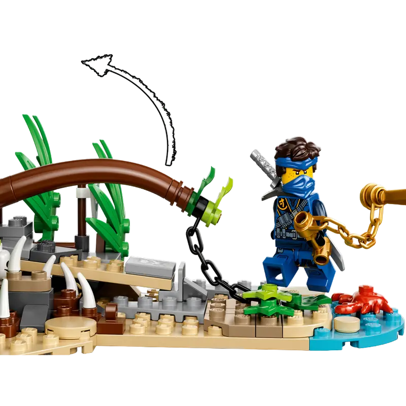 Конструктор LEGO The Keepers' Village Разноцветный