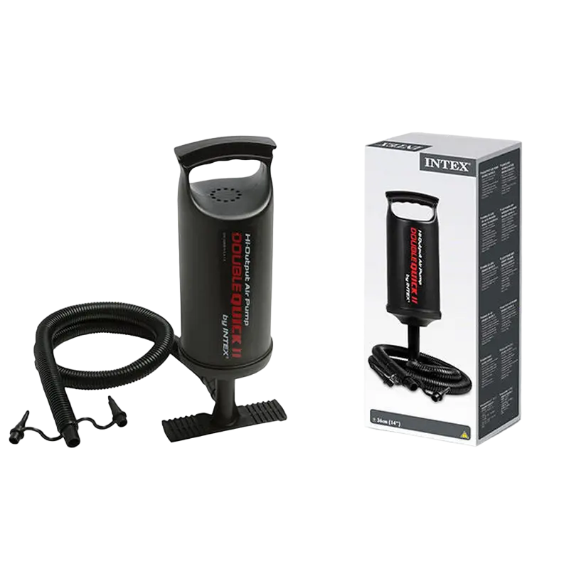Аксессуары для бассейна Intex Double Quick II Hand Pump Чёрный