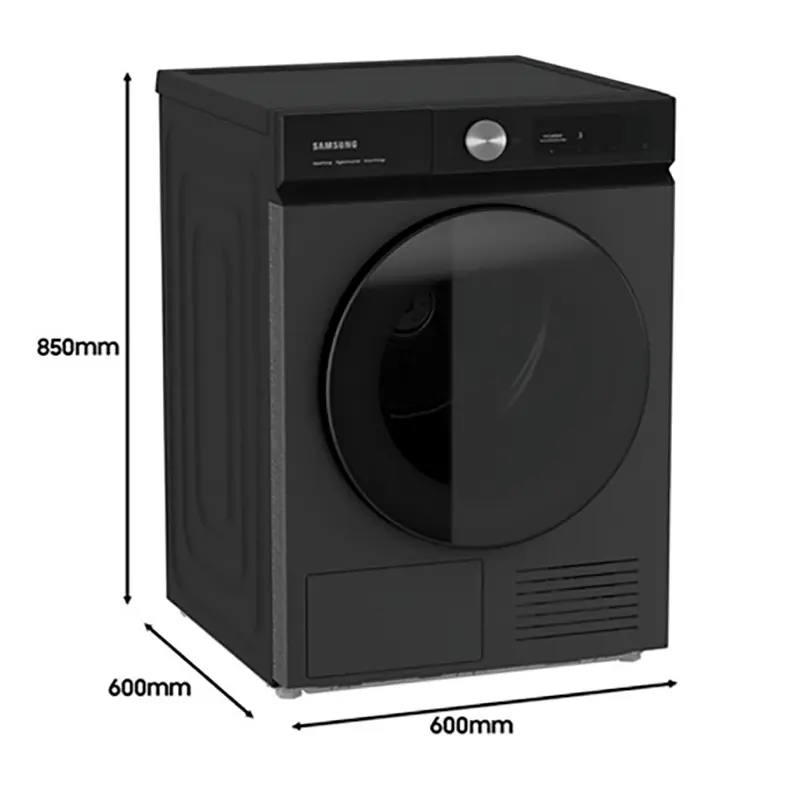 Сушильная машина Samsung DV90BB7445GBS7 Черный