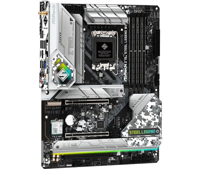Материнская плата ASRock Z790 STEEL LEGEND WIFI LGA1700 ATX