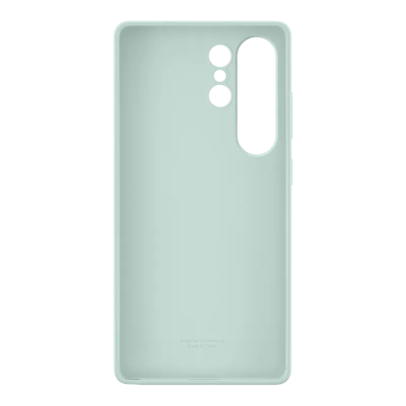Чехол Samsung Galaxy S25 Ultra Silicone Cover Силиконовый Чехол Мятный