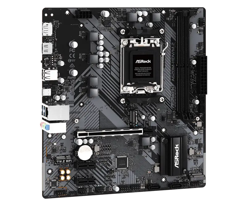 Материнская плата ASRock A620M-HDV/M.2 AM5 Micro-ATX