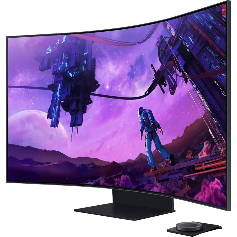 Игровой монитор Samsung Odyssey Ark S55BG970NI Чёрный