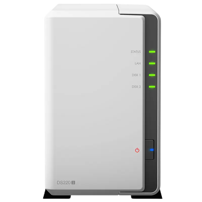 Сетевое хранилище SYNOLOGY DS220j Белый