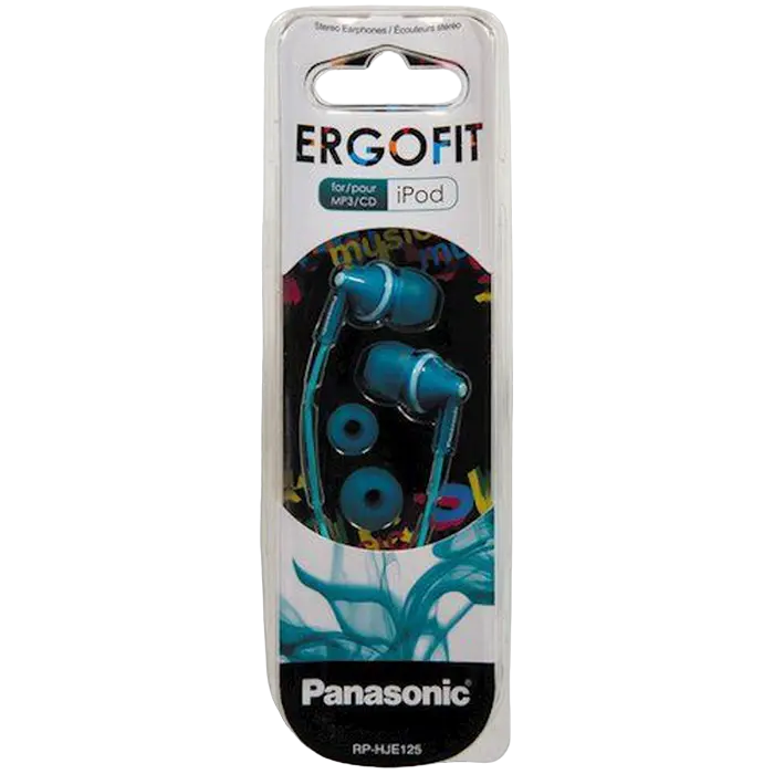 Căști Panasonic RP-HJE125 Turcoaz
