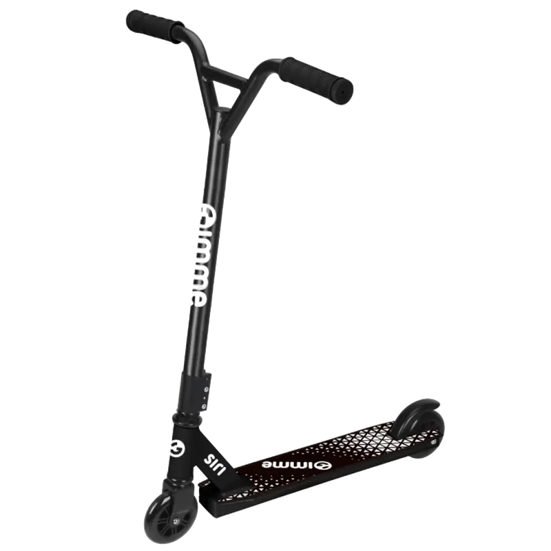 Trotinetă cu 2 roți pentru copii Gimme Siri Pro Negru