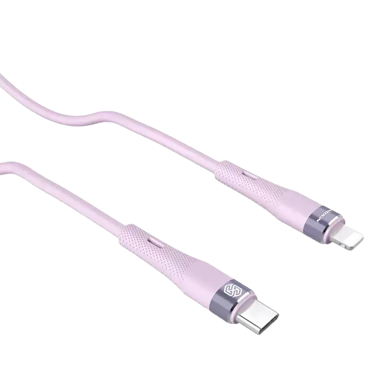 Cablu de încărcare Nillkin Type-C to Lightning Cable, Flowspeed Violet