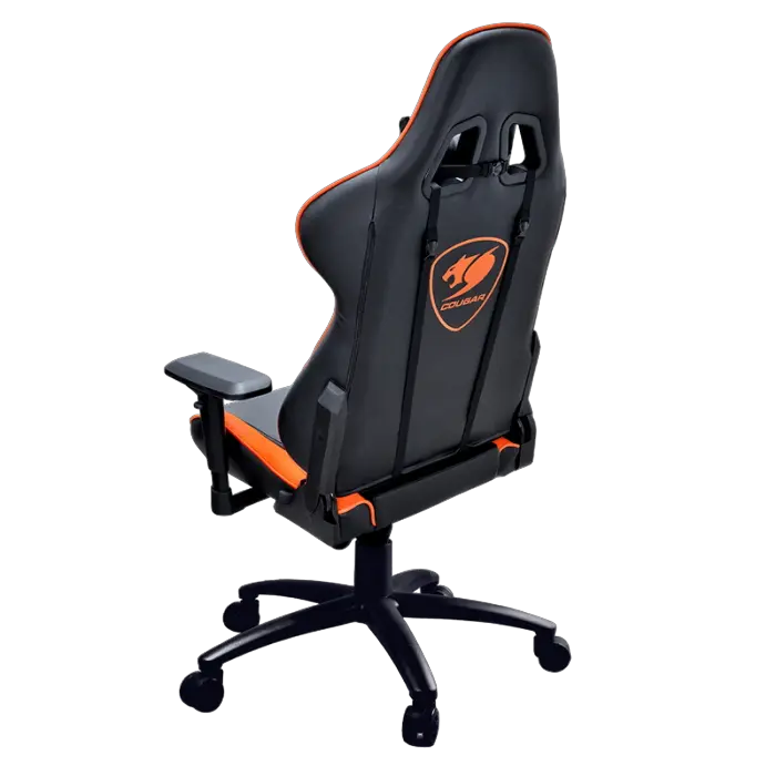 Игровое кресло Cougar Armor Искусственная кожа Черный/Оранжевый