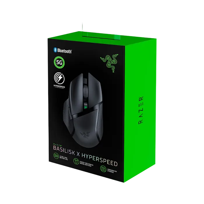Игровая мышь Razer Razer Basilisk X HyperSpeed Беспроводное Чёрный