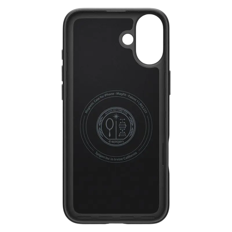 Чехол Spigen Apple iPhone 16 Thin Fit Magsafe Thin Fit Mag Magsafe Чёрный