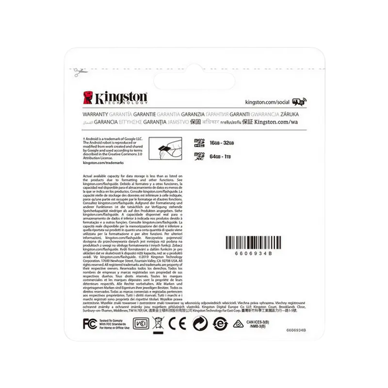 Карта памяти Kingston Canvas Select Plus 256ГБ