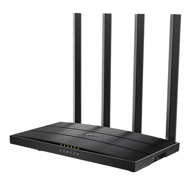 Беспроводной маршрутизатор TP-LINK Archer C6U Черный