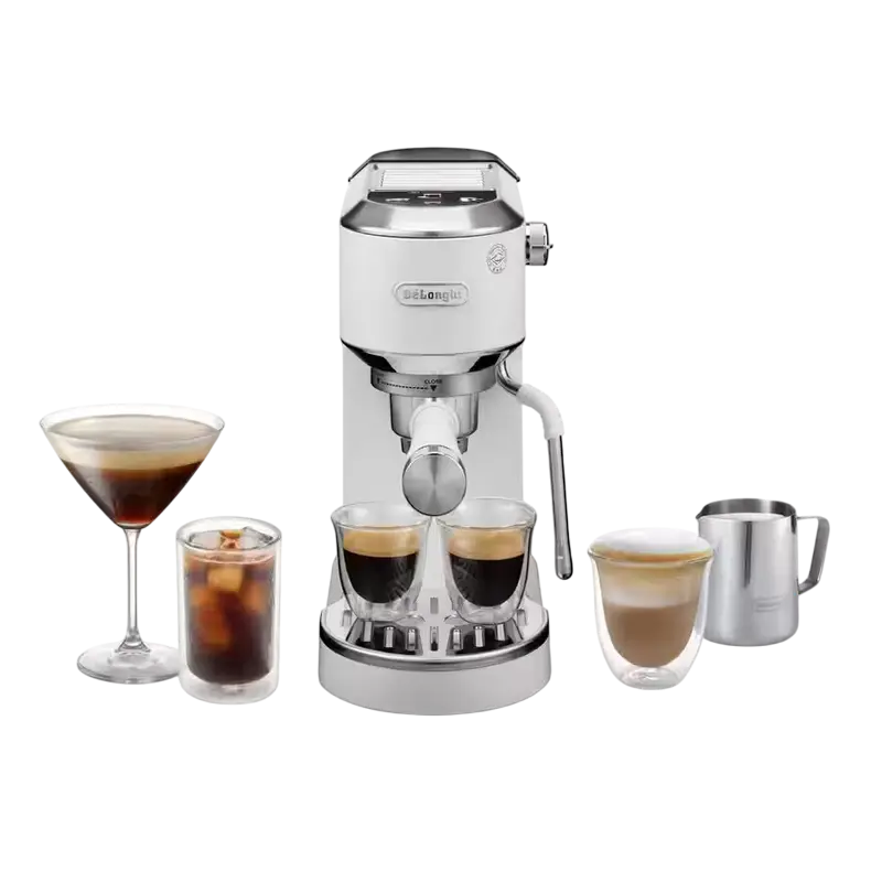 Кофеварка рожковая DeLonghi EC890.WI Белый