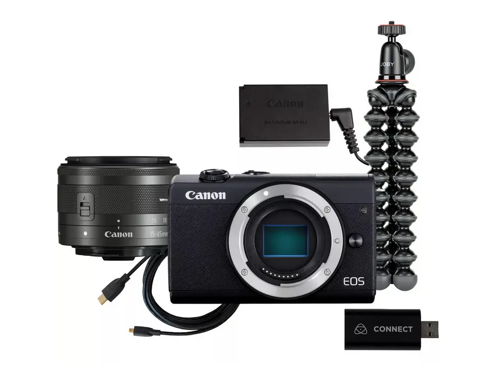 Беззеркальный фотоаппарат Canon EOS M200 Streaming Kit
