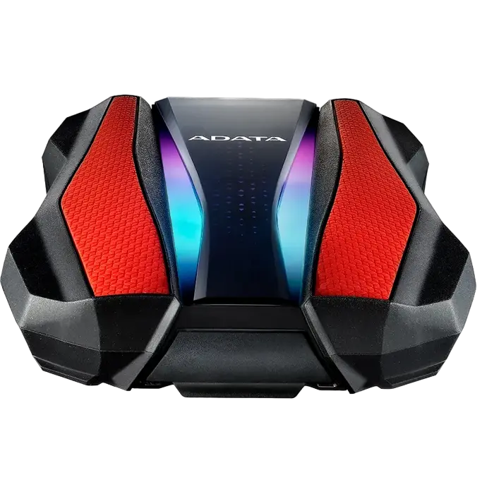 Внешний портативный жесткий диск ADATA HD770G 1 ТБ Красный