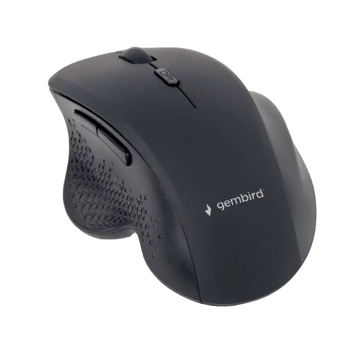 Беcпроводная мышь Gembird MUSW-6B-02 Беспроводное Чёрный