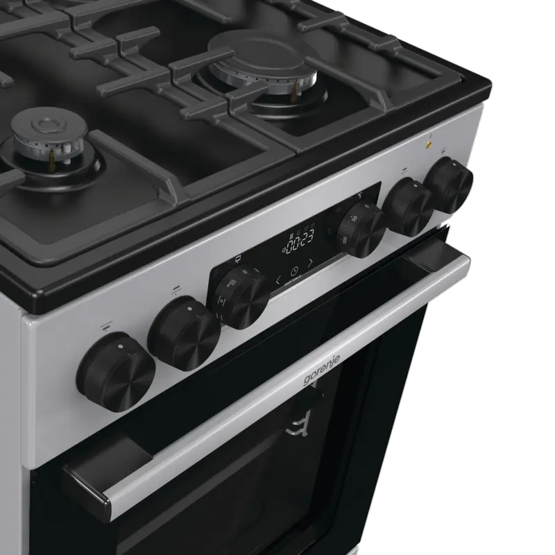 Комбинированная плита Gorenje GK5C42SF Нержавеющая сталь