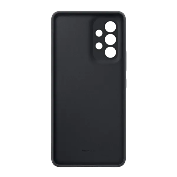 Чехол Samsung Galaxy A73 Silicone Case Силиконовый Чехол Чёрный