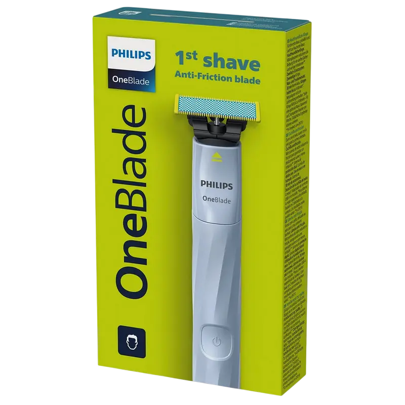 Мужской Триммер Philips OneBlade Голубой