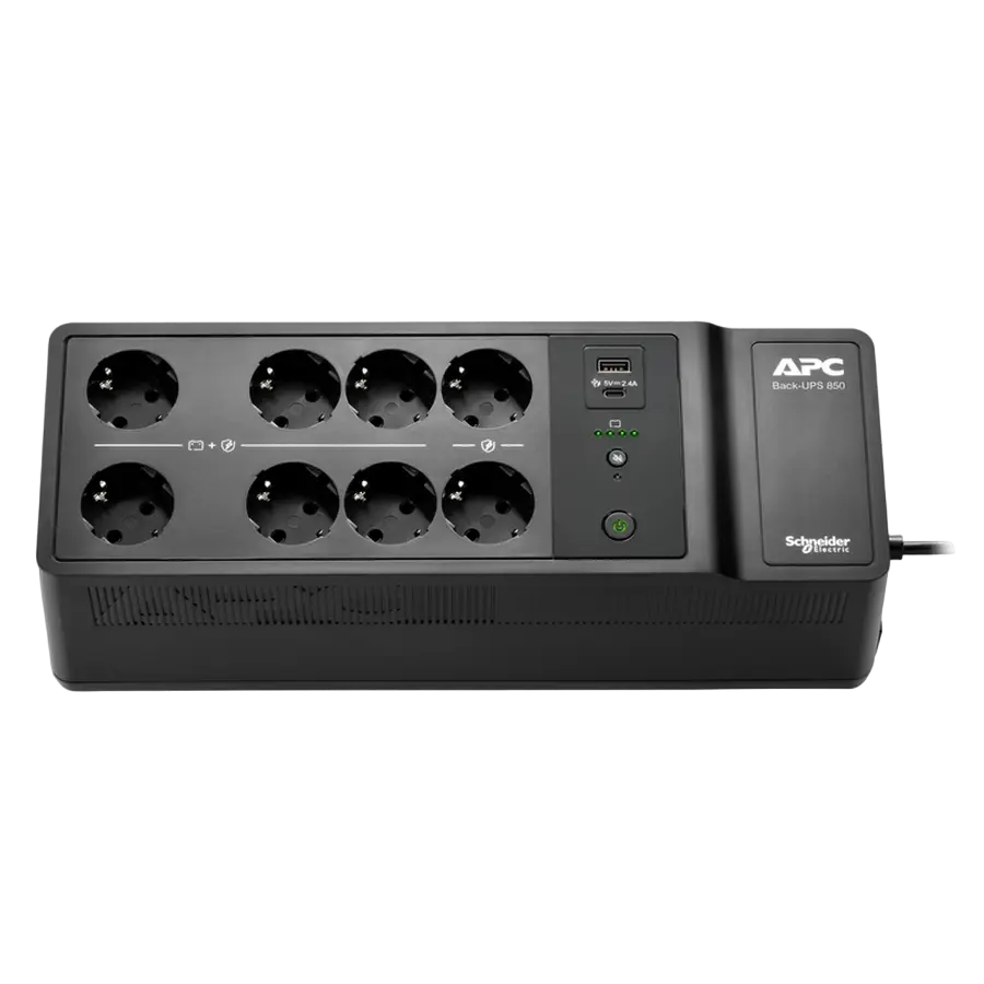 Sursă de alimentare neîntreruptibilă APC BE850G2-GR Negru