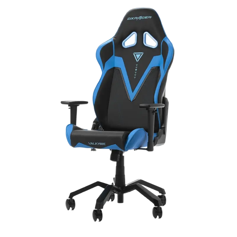 Scaun Gaming DXRacer Valkyrie GC-V03-NB PU Piele Negru/Albastru