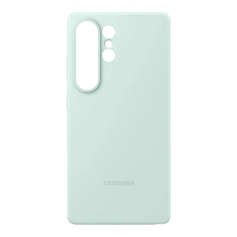 Чехол Samsung Galaxy S25 Ultra Silicone Cover Силиконовый Чехол Мятный
