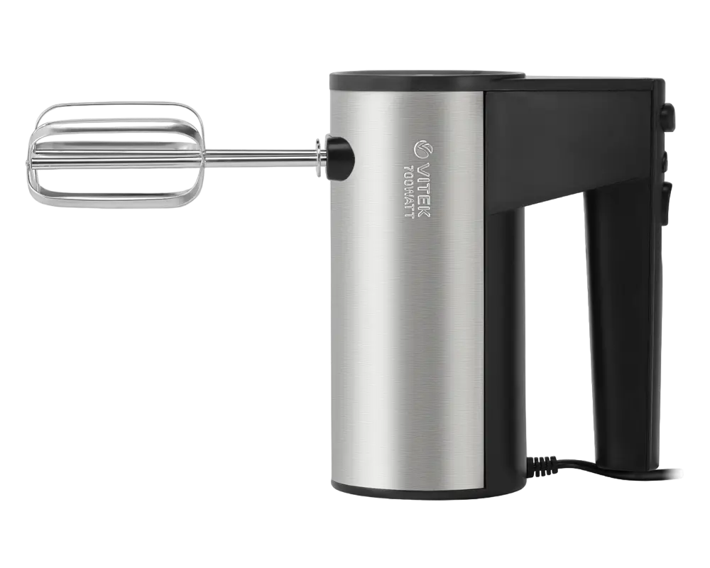 Миксер ручной VITEK VT-1424 BK Серебристый