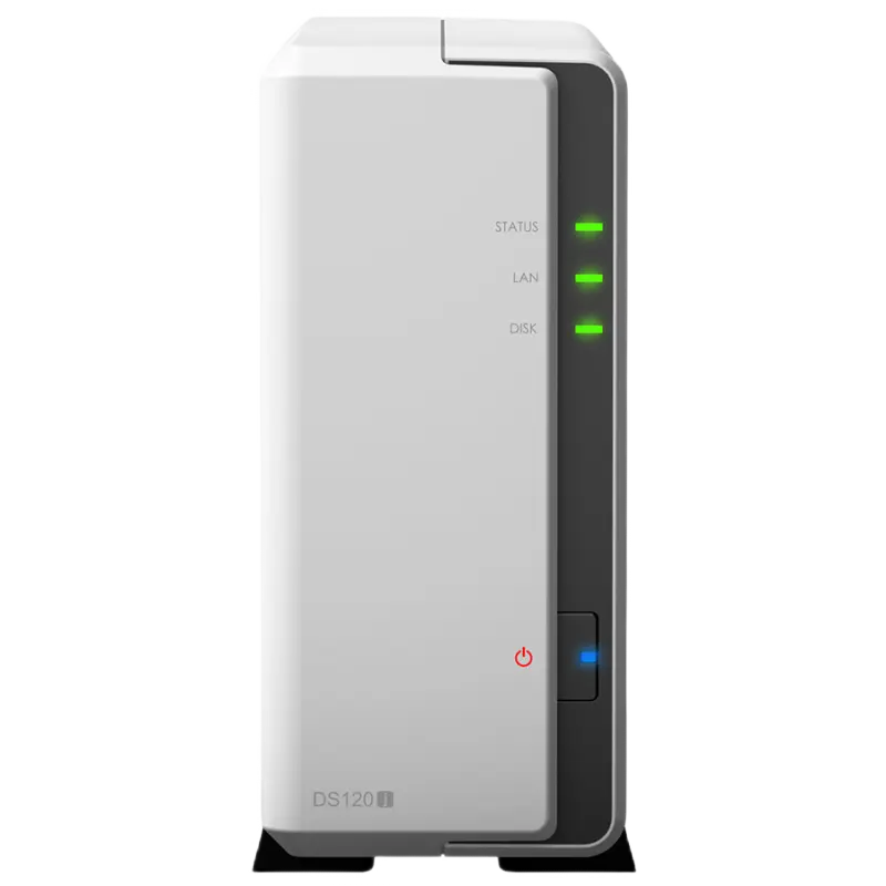 Сетевое хранилище SYNOLOGY DS120j Белый