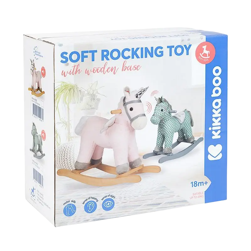 Детское кресло качалка Kikka Boo Rocking Toy Розовый