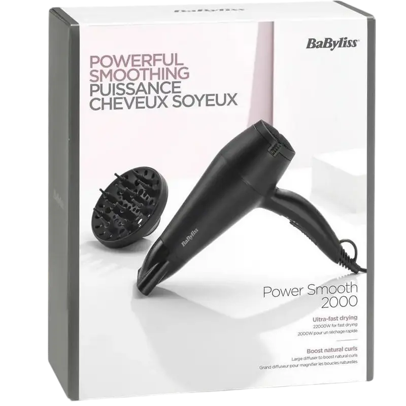 Фен BaByliss D215DE Чёрный