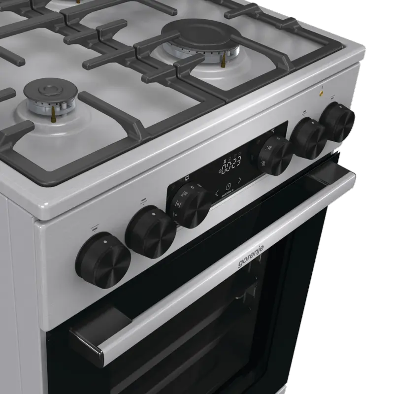 Комбинированная плита Gorenje GKS5C71XF Нержавеющая сталь