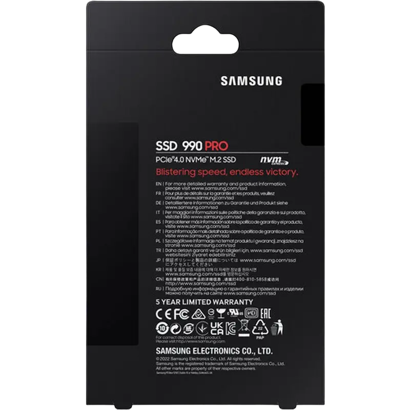 Unitate SSD Samsung 990 PRO PRO 990 2000GB