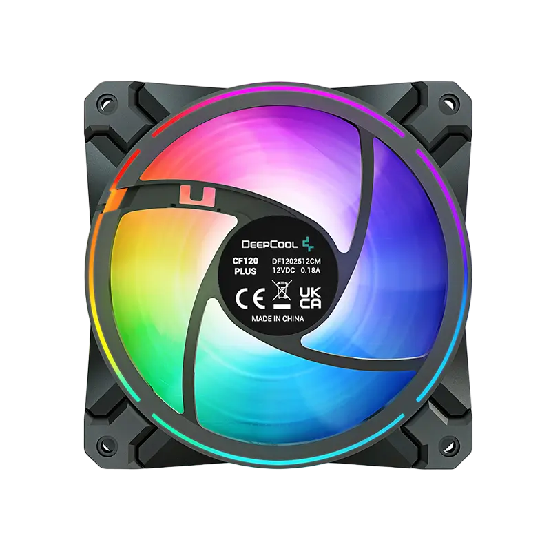 Вентилятор для ПК Deepcool CF120 PLUS 120 мм Черный