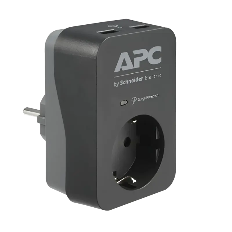 Prelungitor electric APC Essential SurgeArrest Negru