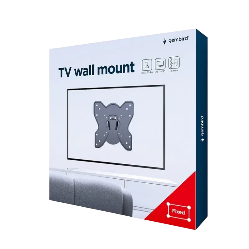 Suport pentru televizor Gembird WM-42F-03 Negru