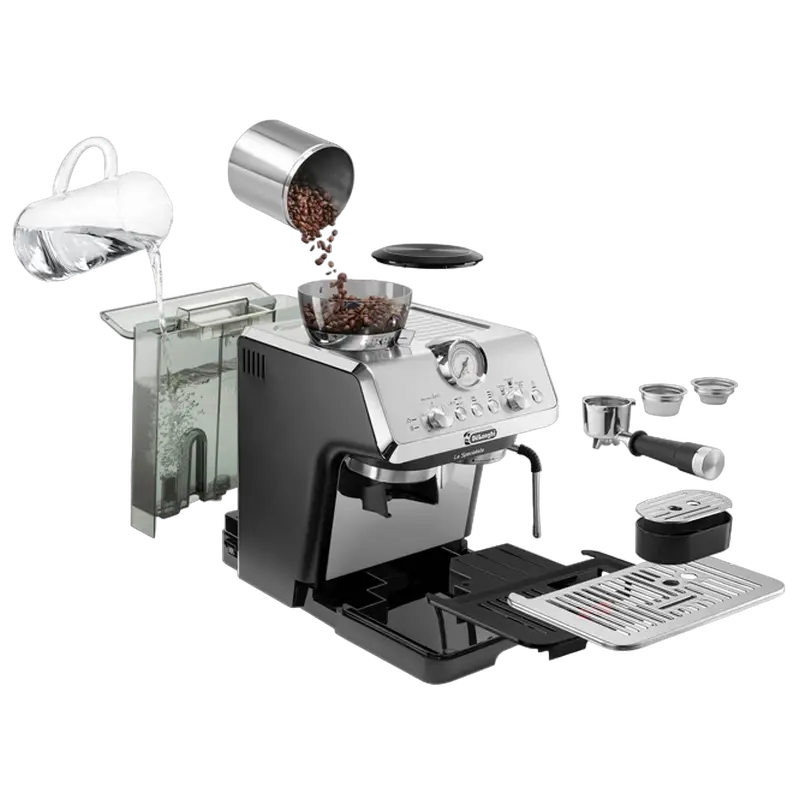 Кофеварка рожковая DeLonghi EC9155.MB Черный