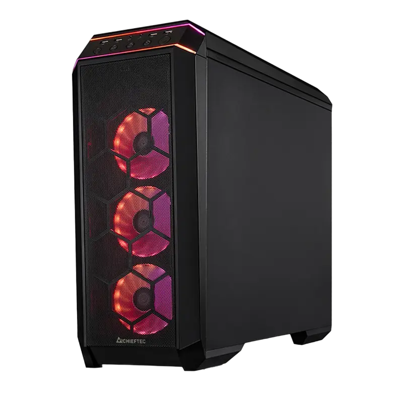 Carcasă PC Chieftec GP-03B-UC-OP Midi-Tower Negru