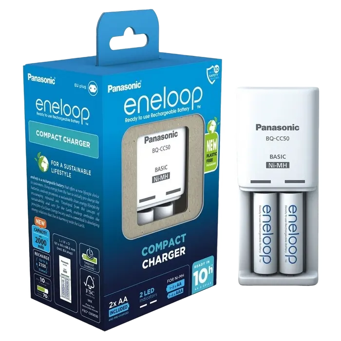 Зарядное устройство Panasonic Basic K-KJ50MCD20E Белый